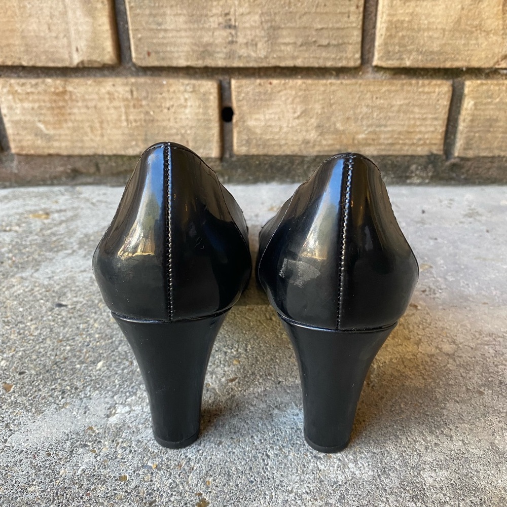 LifeStride Soft System Black Comfort Pumps Women’s Size 7 Work Career Shoes - Picture 4 of 5